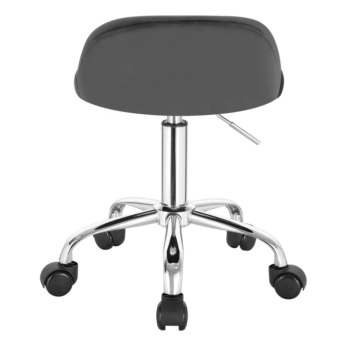 WOLTU Swivel Office Stool with Wheels Height Adjustable Computer Chair With Low Backrest Work  Roller Rocker Dressing Stool