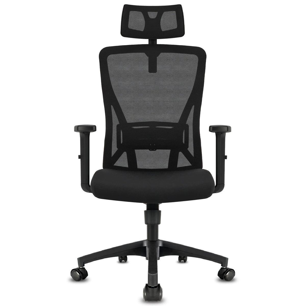 Durrafy Office Chair Computer Desk Chair Ergonomic Executive Task Chair with Lumbar Support Adjustable Swivel Chair black