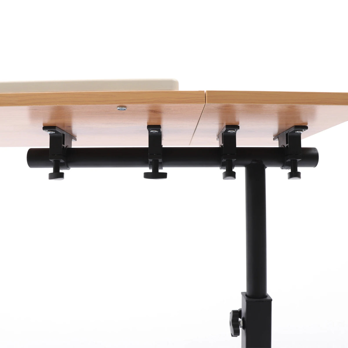 360° Rotating Adjustable Laptop Desk  Tabletop Mobile Stand Home Office Tray Standing Rolling Study Table Computer Workstation