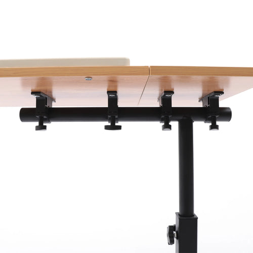 360° Rotating Adjustable Laptop Desk  Tabletop Mobile Stand Home Office Tray Standing Rolling Study Table Computer Workstation